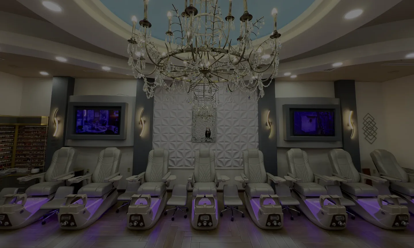 Caesars Nails & Spa interior